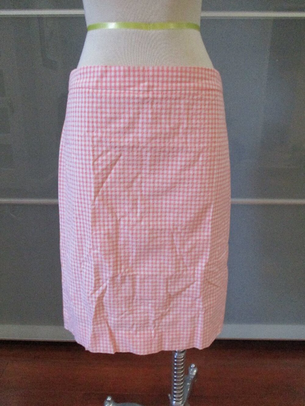 J. Crew Black Label No. 2 Pencil Skirt Gingham